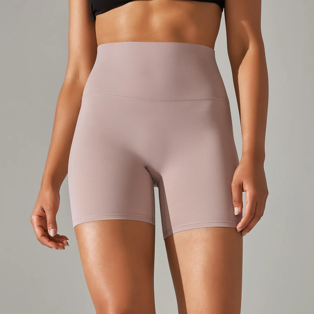 Seamless High Waist Yoga Shorts for Women