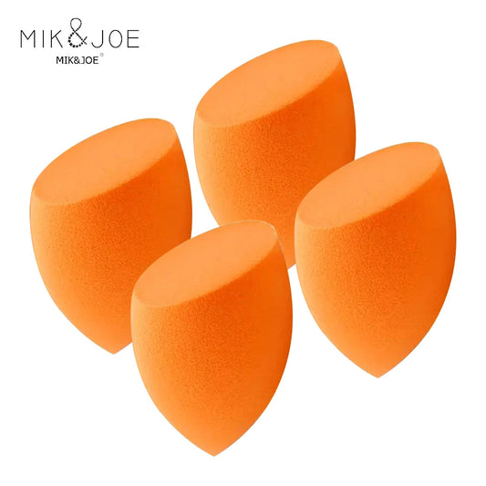 4Pcs Makeup Sponge Powder Puff Dry and Wet Combined Beauty Cosmetic Ball Foundation Powder Puff Bevel Cut Make Up Sponge Tools