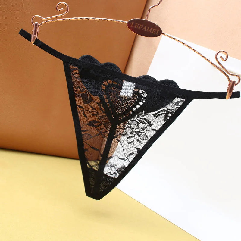 Lace Low‑Waist Thong