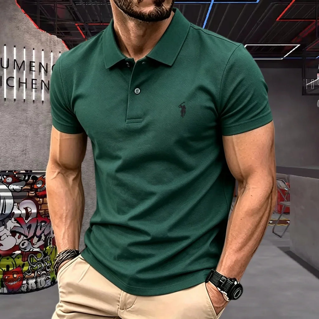 Men’s 100% Pure Cotton Luxury Polo Shirt