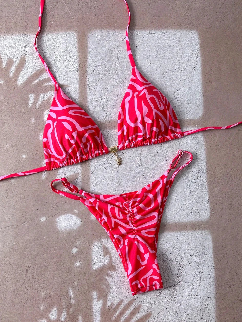Leopard Micro Bikini Set