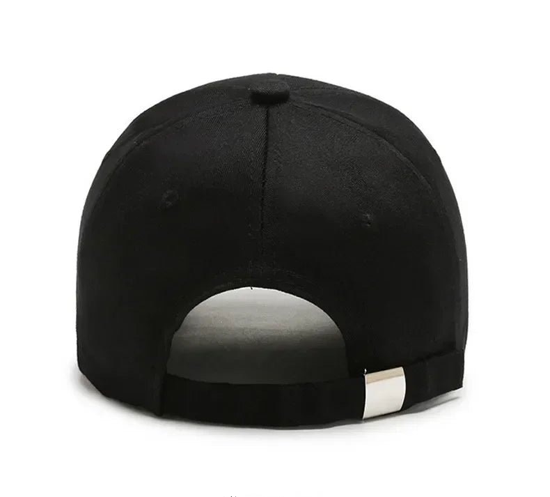 Trendy Embroidered Letter Baseball Cap Korean Fashion Summer Sun Hat Adjustable for Women Men Outdoor Casual Wear