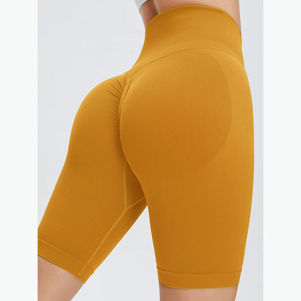 Women’s Seamless High Waist Fitness Shorts