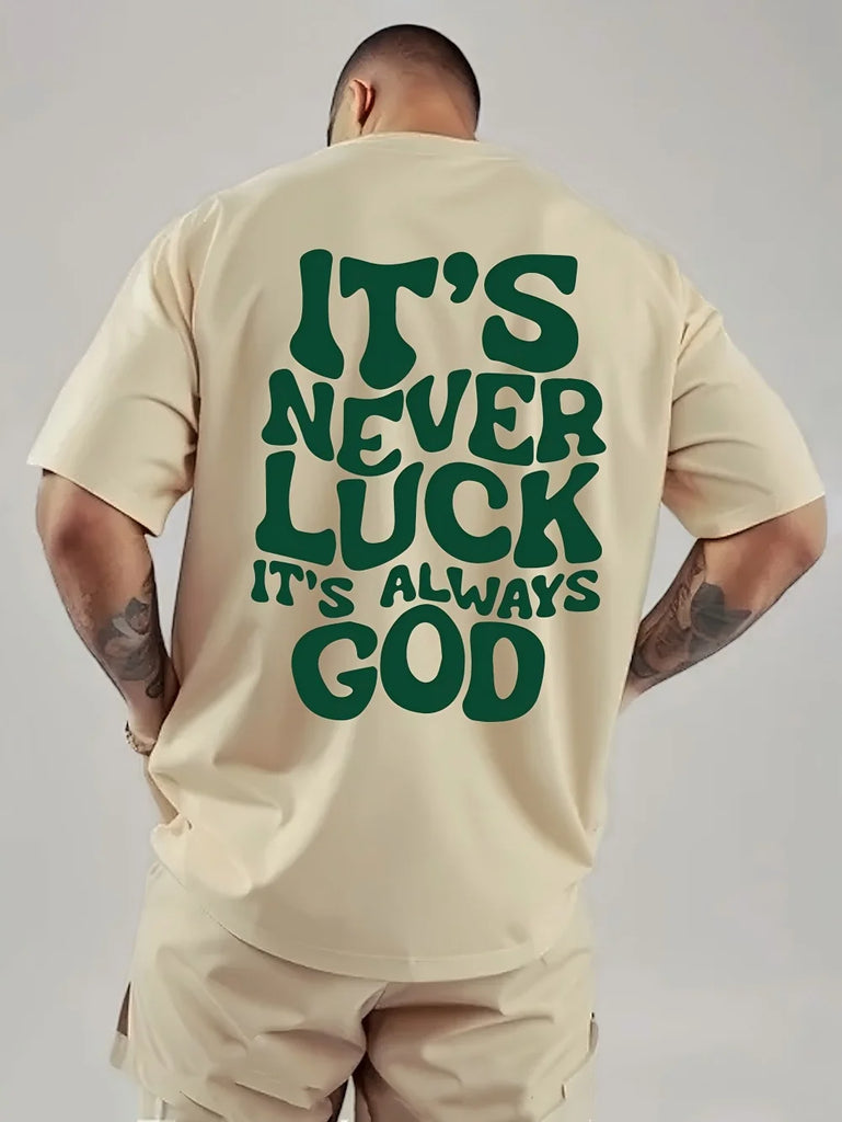 Men’s Good Luck Printed T‑Shirt