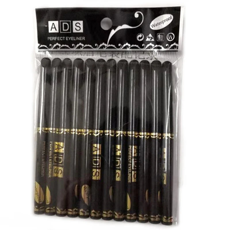 Waterproof Black Eyeliner Pencil Set – Long‑Lasting Matte Gel Liners for Bold, Smudge‑Proof Eye Makeup
