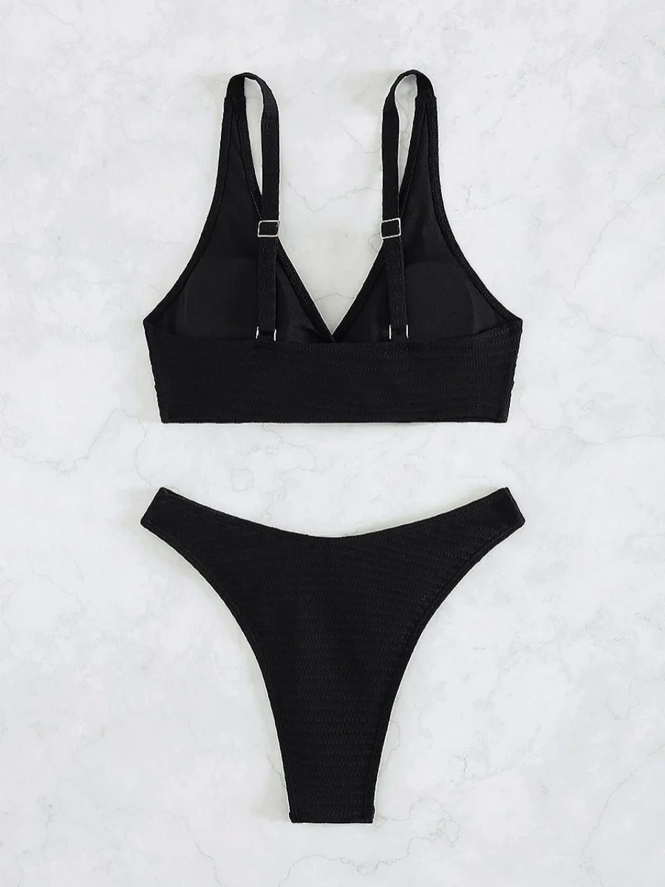 White Triangle Bikini