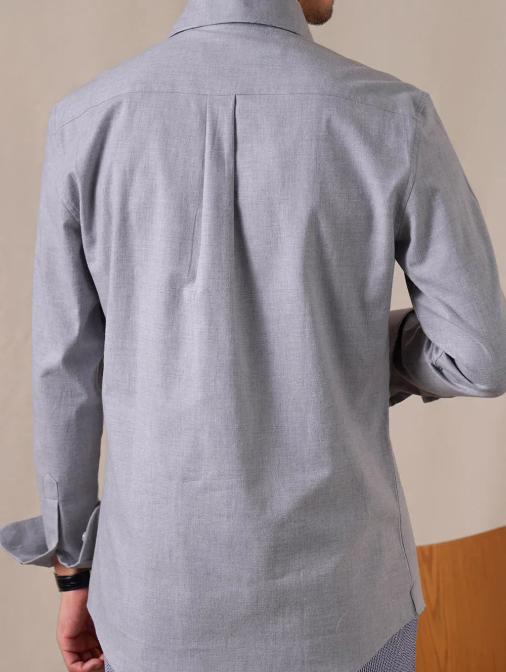 100% Cotton Blend Business Formal Men Shirts Italian Style One-Piece Collar Long Sleeve Shirt Men 2026 Casual Camiseta Masculina