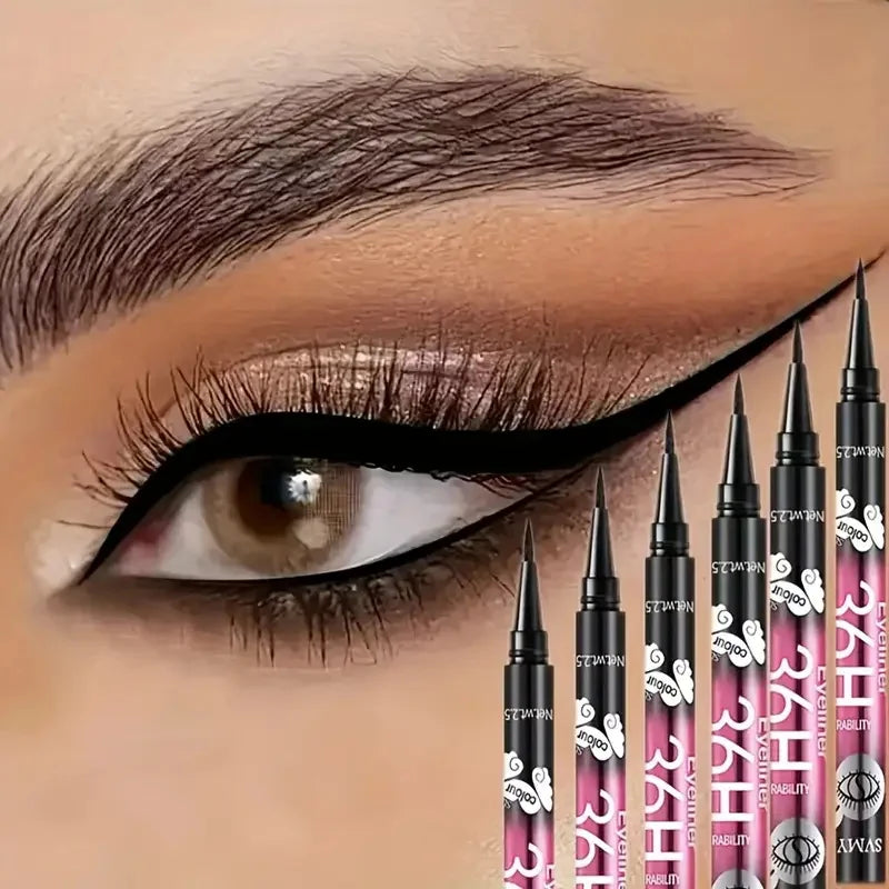 Waterproof Black Eyeliner Pencil Set – Smudge‑Proof, Long‑Lasting & Perfect for Beginners (3pcs / 5pcs)