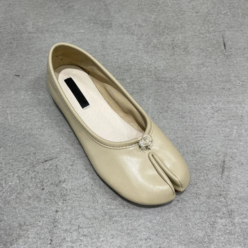 SUOJIALUN Autumn Ballerina Flats