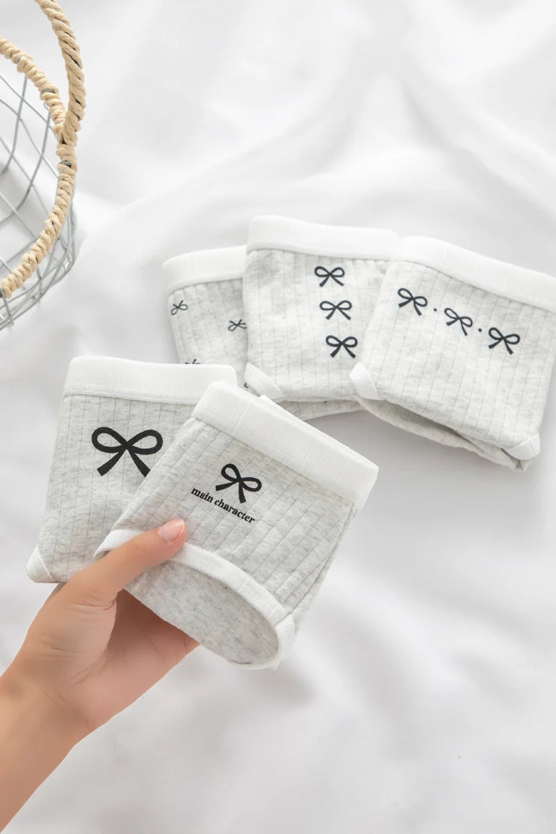 SP&CITY Women’s Korean Bow Cotton Panties