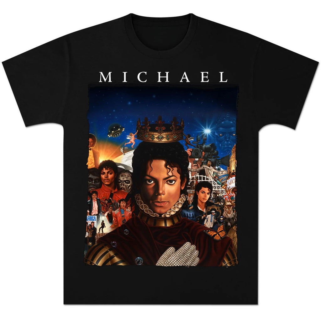 Michael Jackson This Is It Scream T-Shirt Cotton Graphic Tee Men Women Summer Streetwear