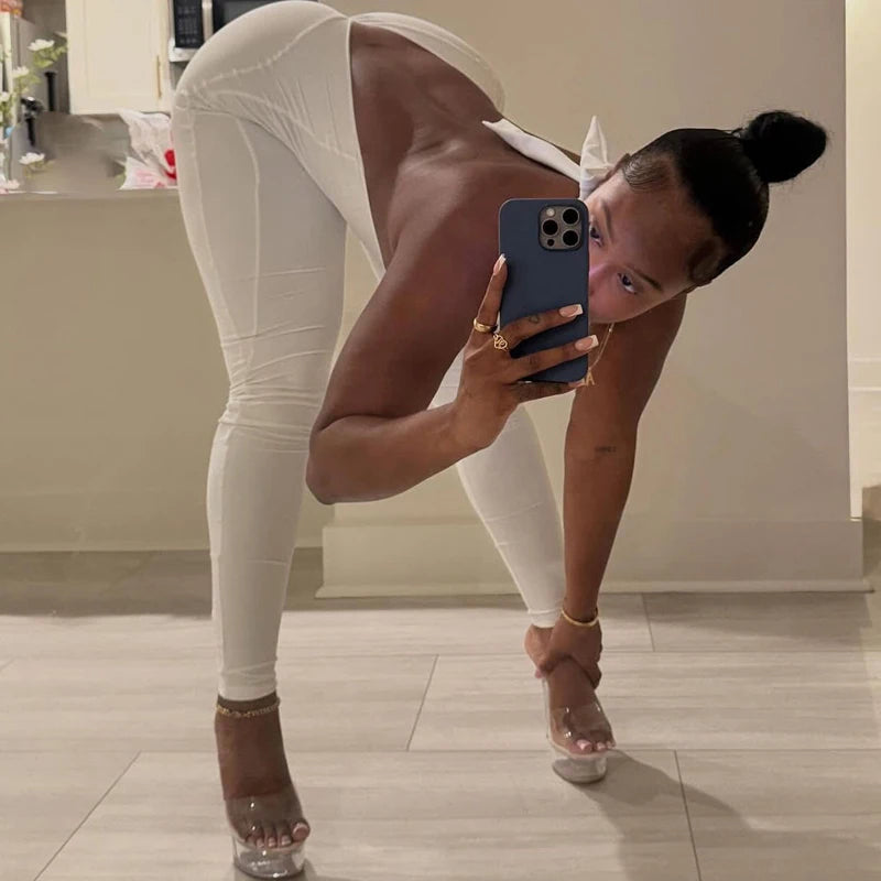 Women’s Sexy Skinny Bandage Jumpsuit