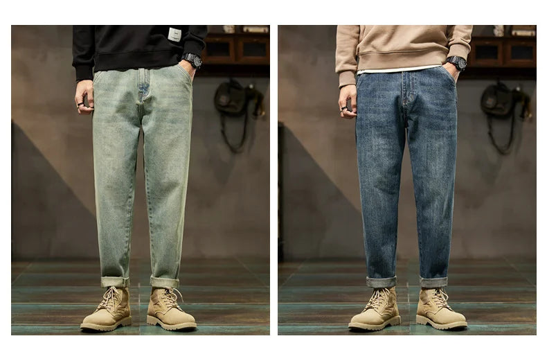 Loose Harem Denim Pants