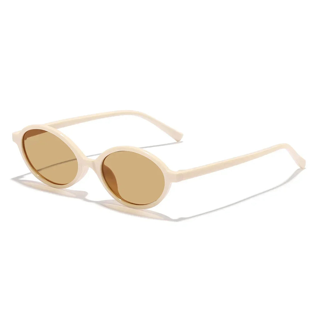 2024 Trend Oval Sunglasses — Unisex Elliptical Small‑Frame UV‑Protection Ultra‑Light Eyewear