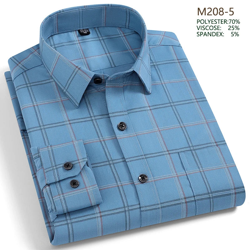 Non‑Iron Long‑Sleeve Dress Shirt