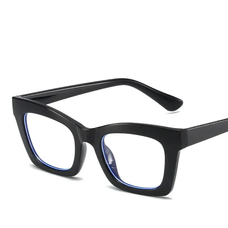 Retro Bag Color Anti-blue Glasses Europe And The United States Ins Wind Flat Mirror Female Color Glasses