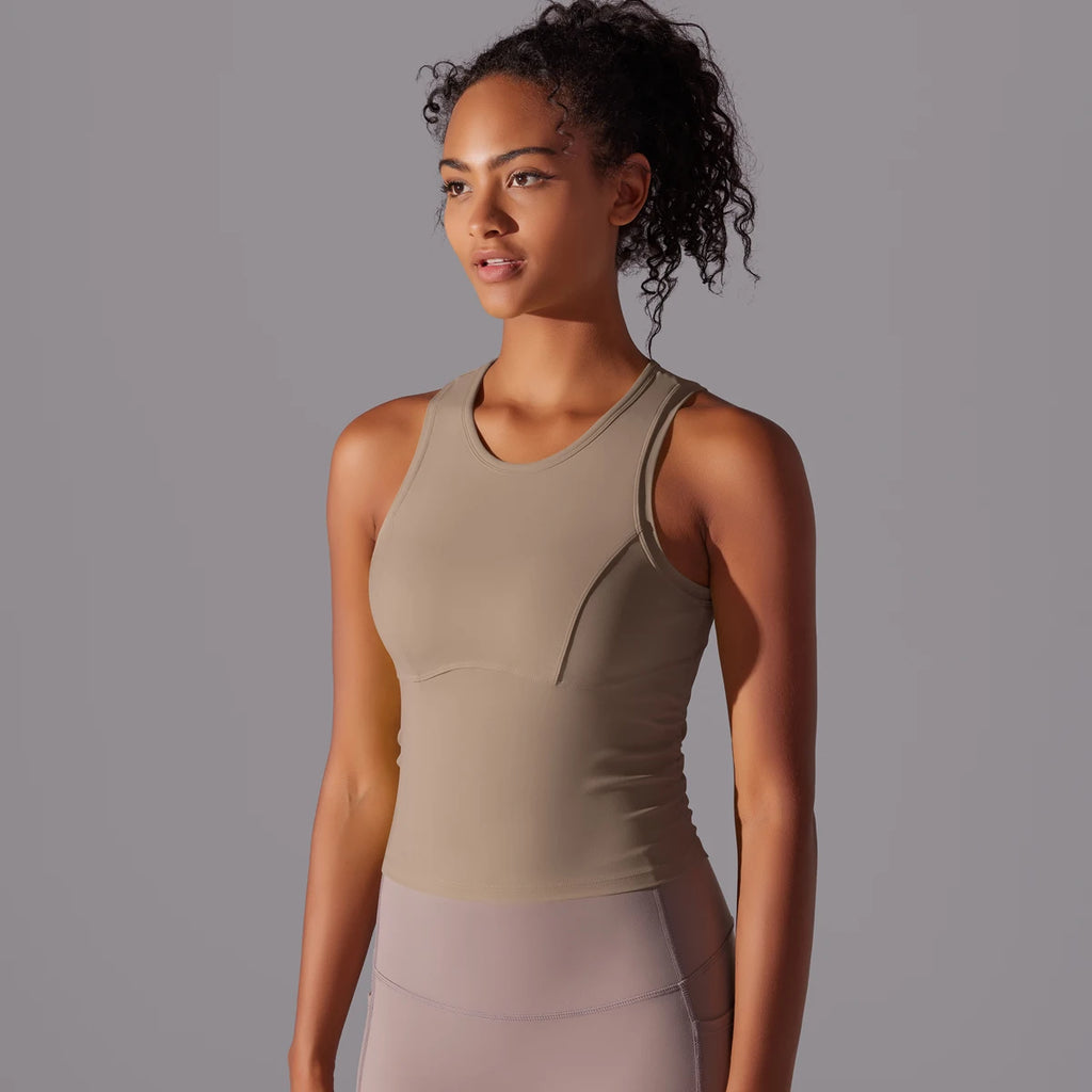 Sport Bra Women Yoga Vest Sports Underwear Women Shockproof Sagging Resistant Yoga Vest Fitness Bra Integrated Professional Runn