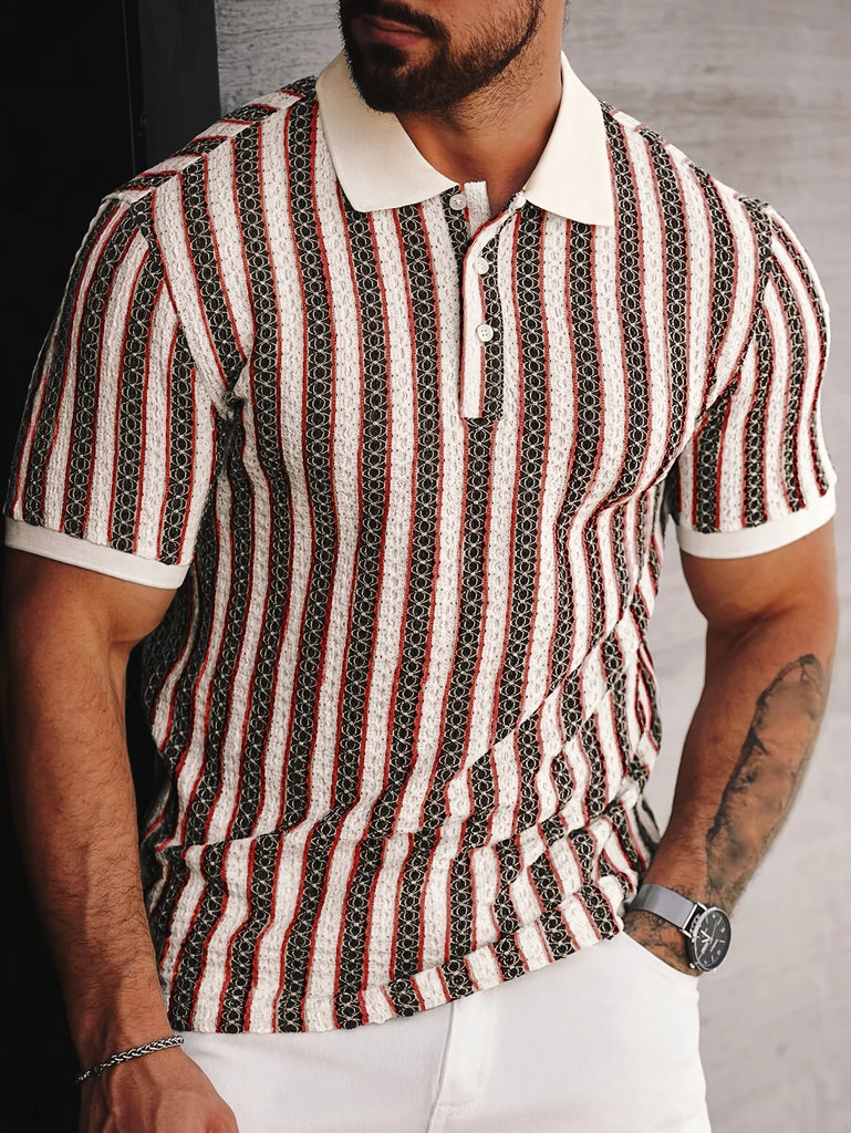 Men’s 2026 Ice‑Silk Polo Shirt