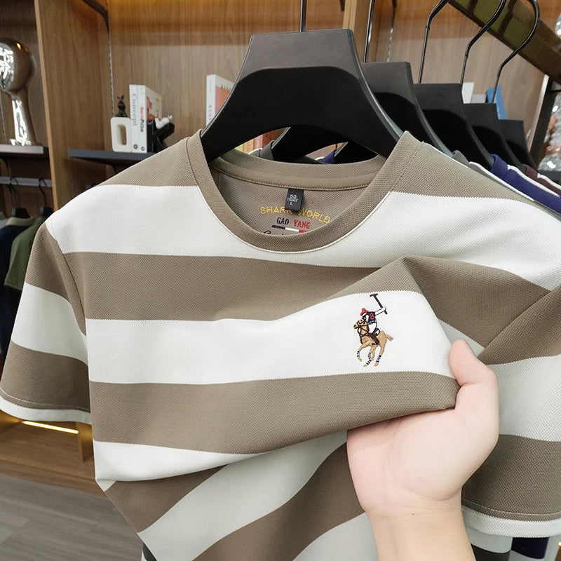 Round‑Neck Short‑Sleeve T‑Shirt