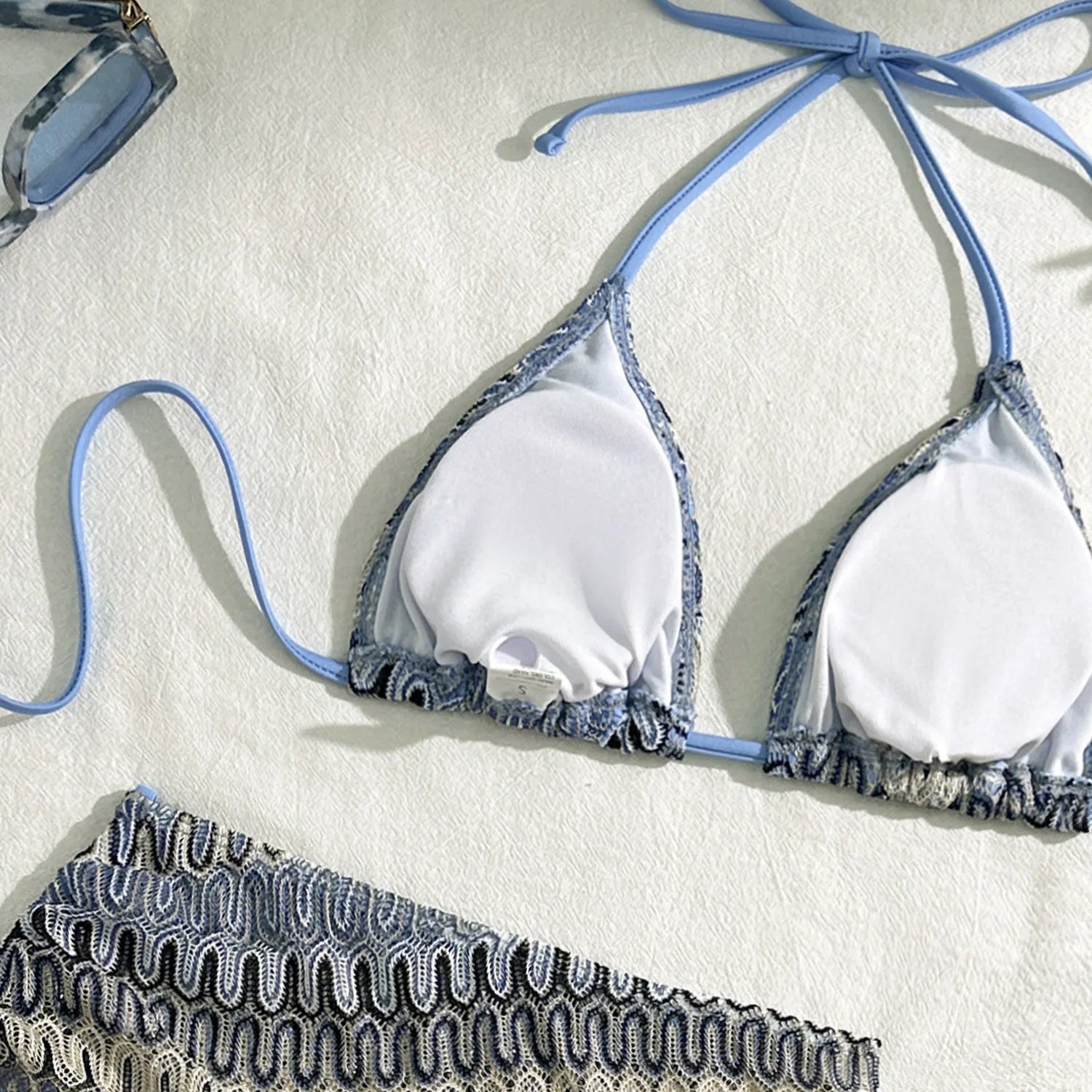 Three‑Piece Brazilian Bikini Set