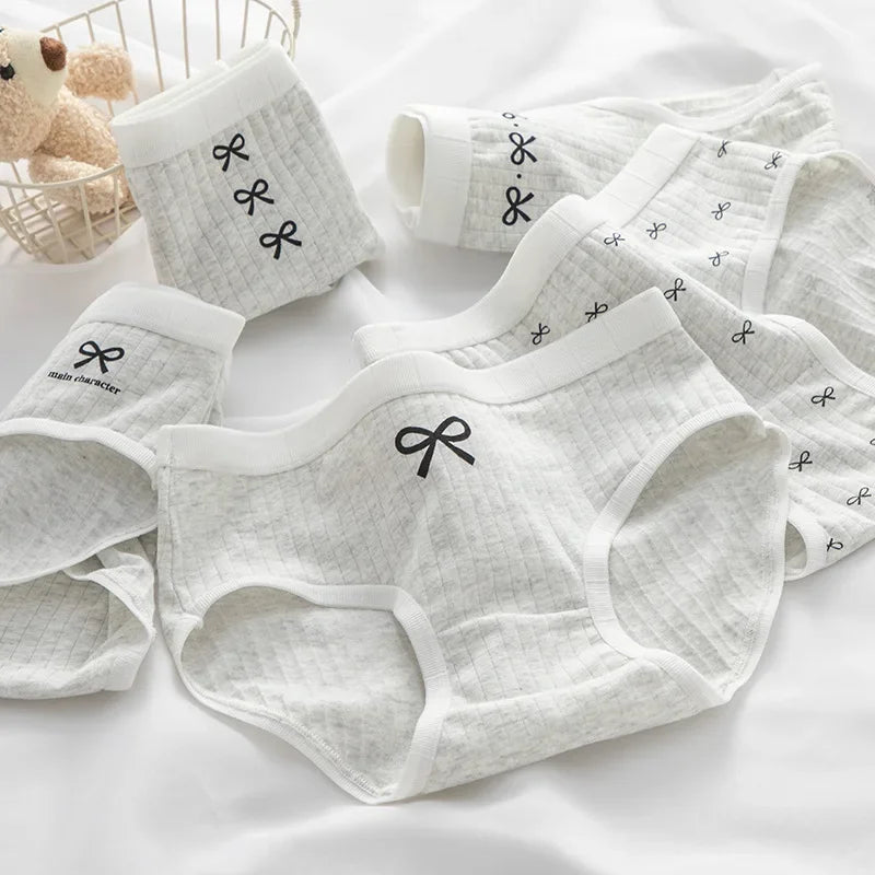 SP&CITY Women’s Korean Bow Cotton Panties