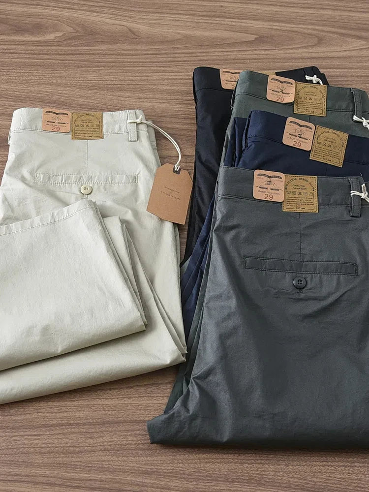 Retro Slim Chino Pants