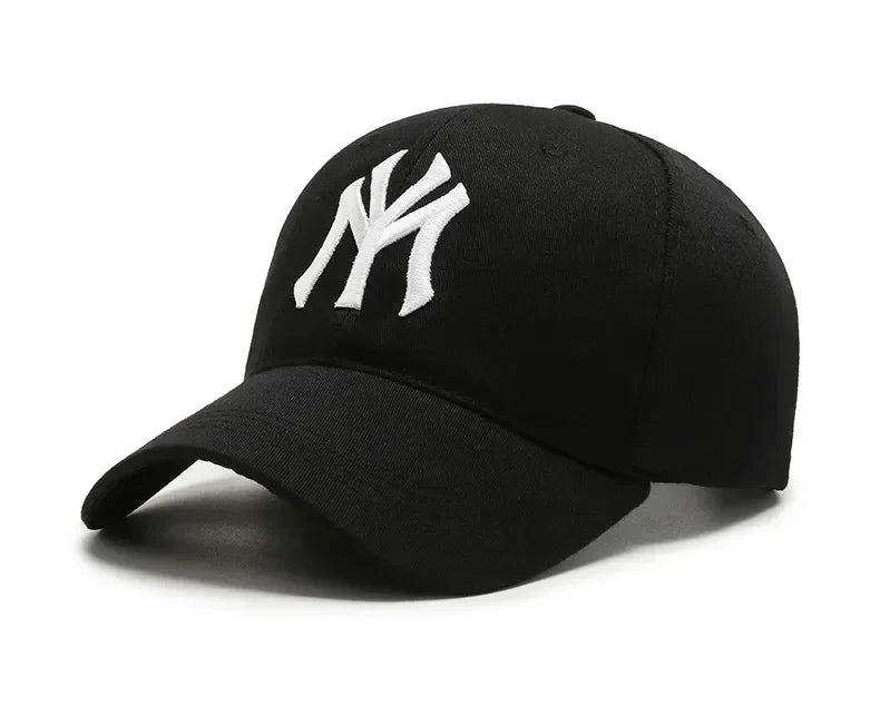 Trendy Embroidered Letter Baseball Cap Korean Fashion Summer Sun Hat Adjustable for Women Men Outdoor Casual Wear