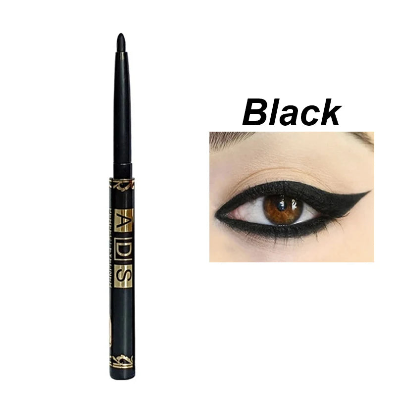 Waterproof Black Eyeliner Pencil Set – Long‑Lasting Matte Gel Liners for Bold, Smudge‑Proof Eye Makeup