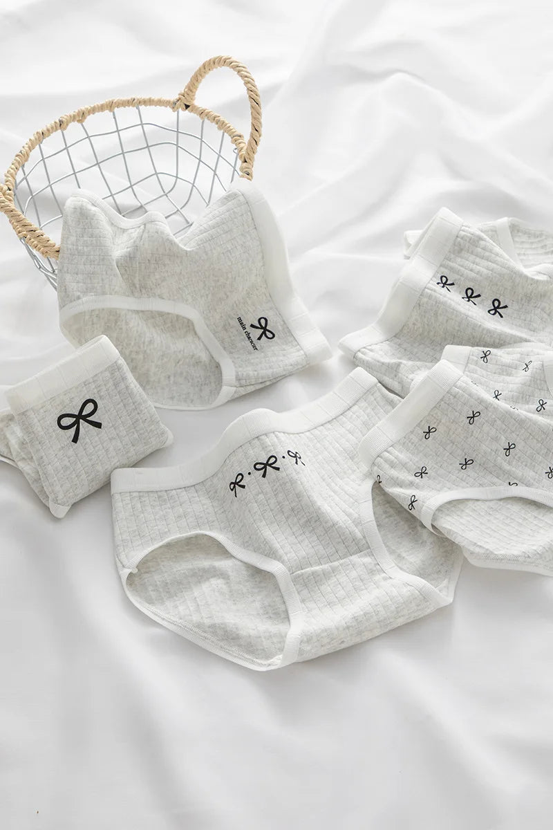 SP&CITY Women’s Korean Bow Cotton Panties