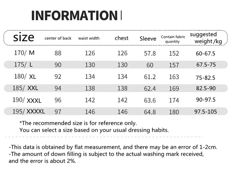 Men's Winter White Duck Down Jacket Warm Mid-Length Hooded Thick Business Plus Size Men Tooling Clothing