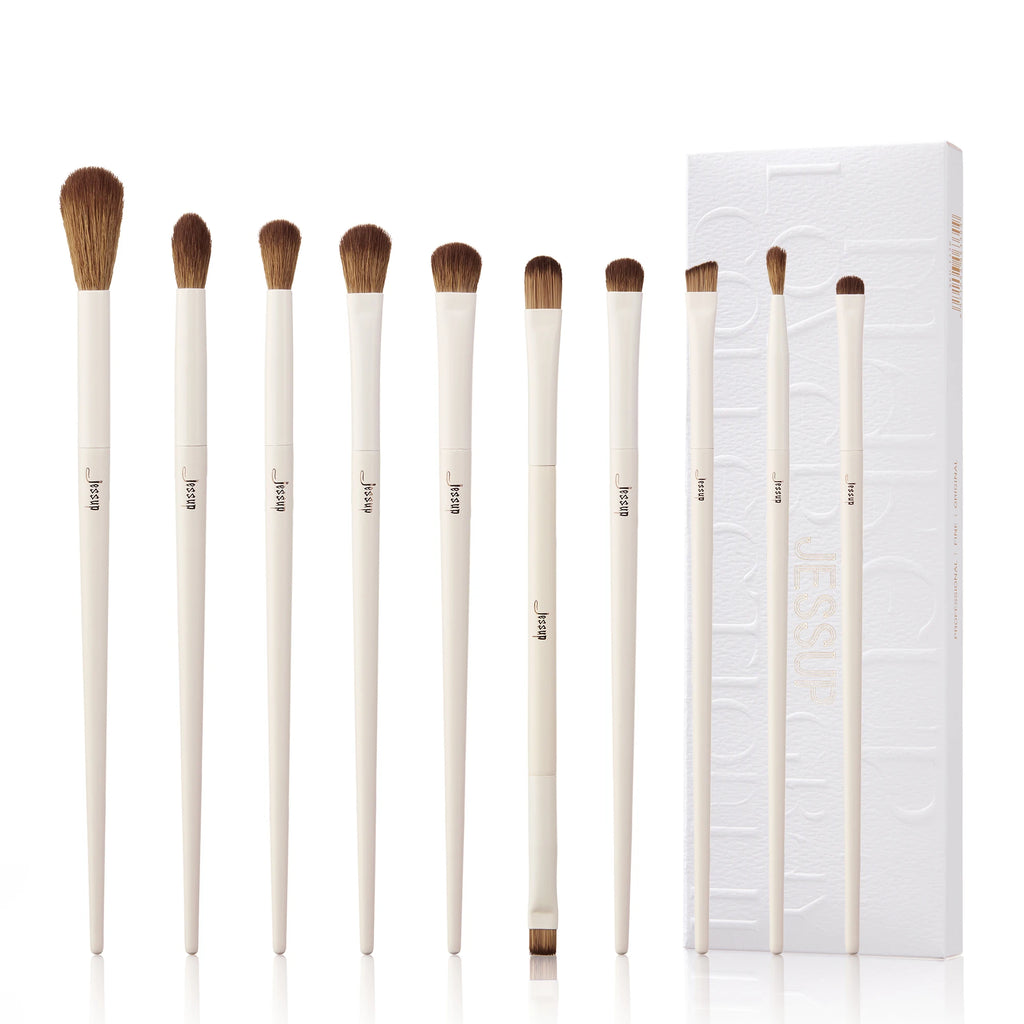 Jessup T329 Makeup Brush Set – 10–14 Piece Professional Synthetic Brush Collection