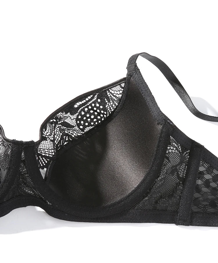 New Sexy Splicing Lace Underwear Women Bra and High Waist Panties Set Cozy Underwie Push Up Brassiere Ladies Temptation Lingerie